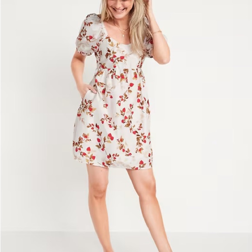 Old Navy Strawberry Mini Dress